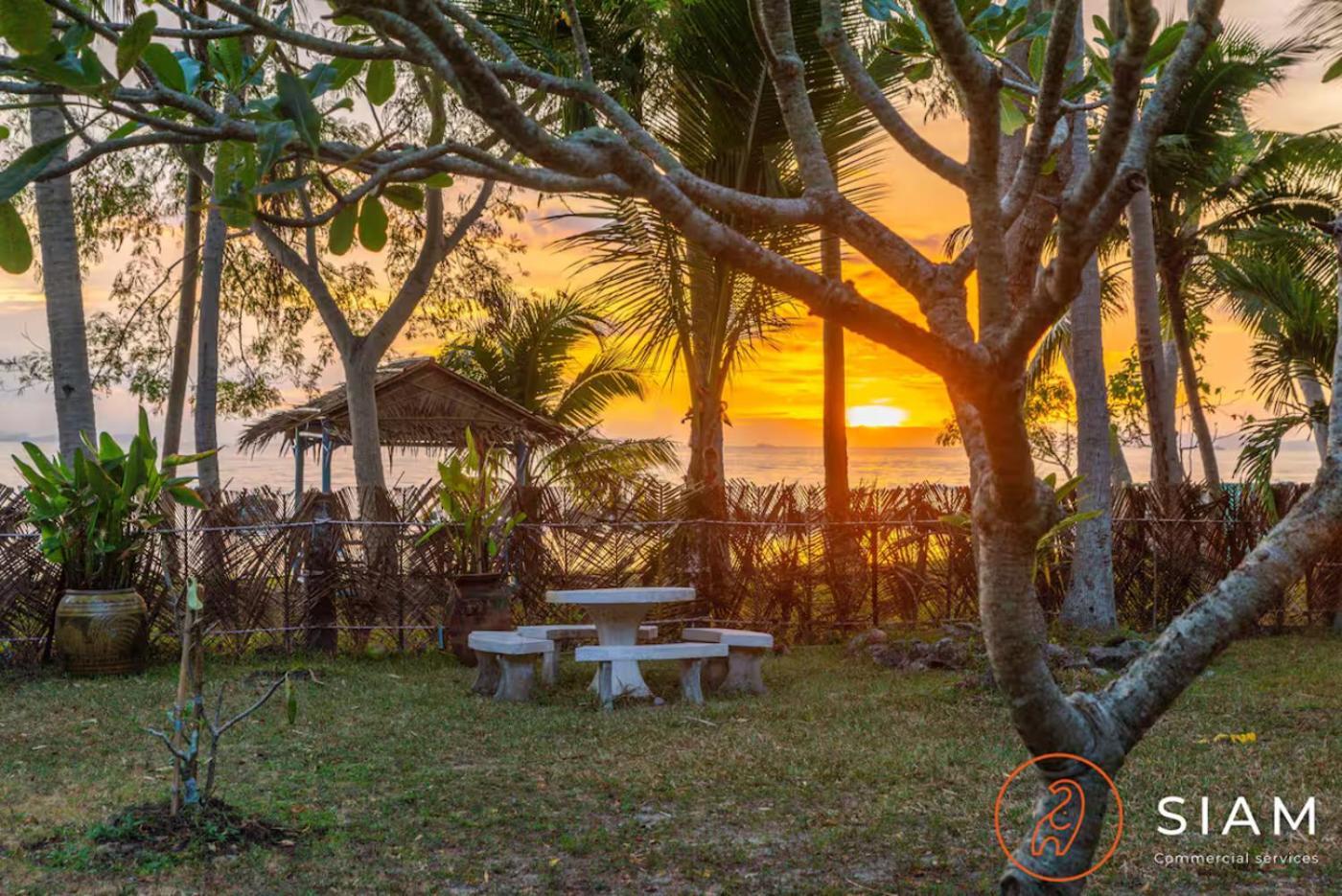 The Wooden Beach House 3Br - Sunset Beach Garden Taling Ngam  Ngoại thất bức ảnh