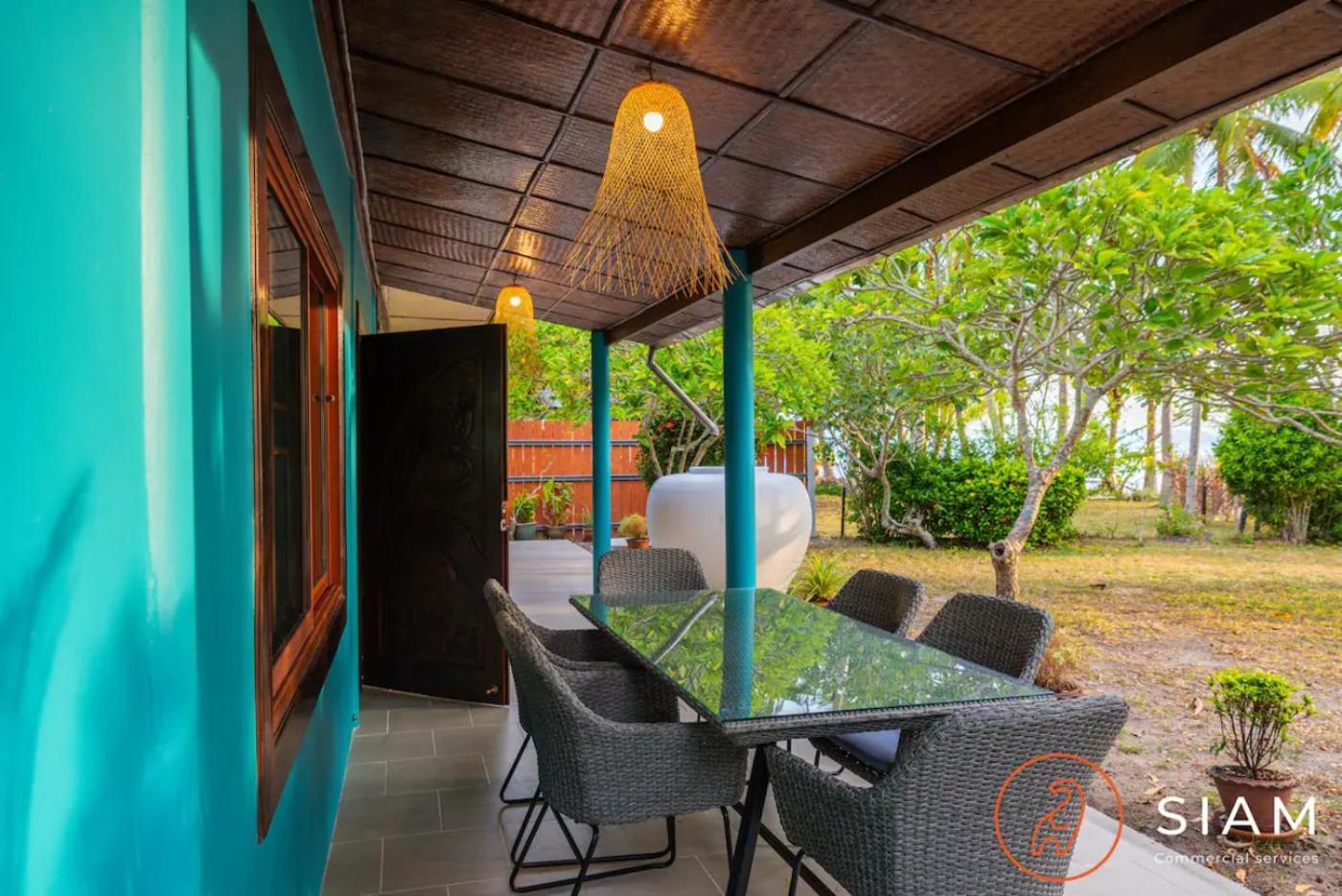 The Wooden Beach House 3Br - Sunset Beach Garden Taling Ngam  Ngoại thất bức ảnh