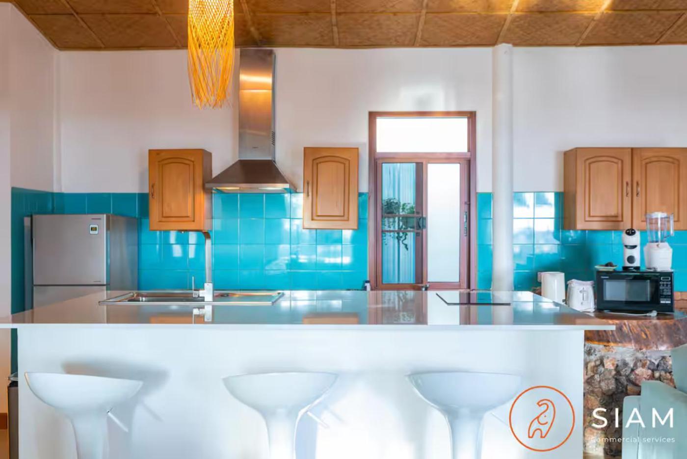 The Wooden Beach House 3Br - Sunset Beach Garden Taling Ngam  Ngoại thất bức ảnh