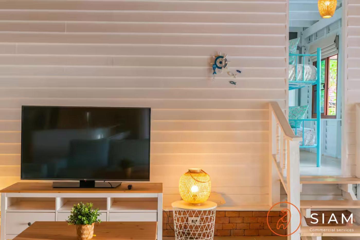 The Wooden Beach House 3Br - Sunset Beach Garden Taling Ngam  Ngoại thất bức ảnh