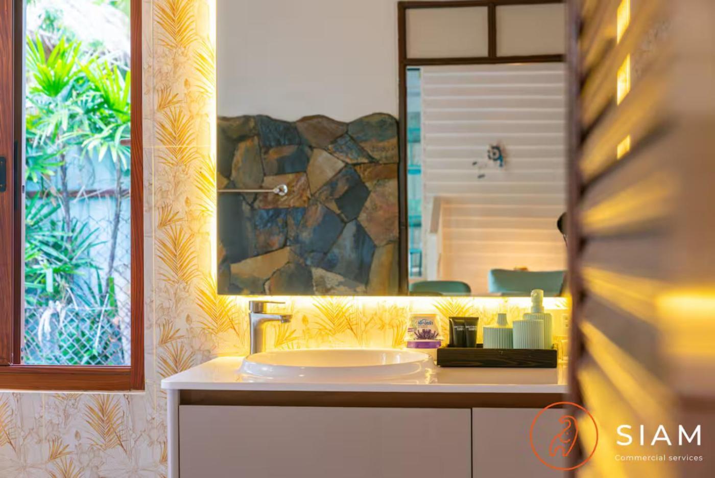 The Wooden Beach House 3Br - Sunset Beach Garden Taling Ngam  Ngoại thất bức ảnh